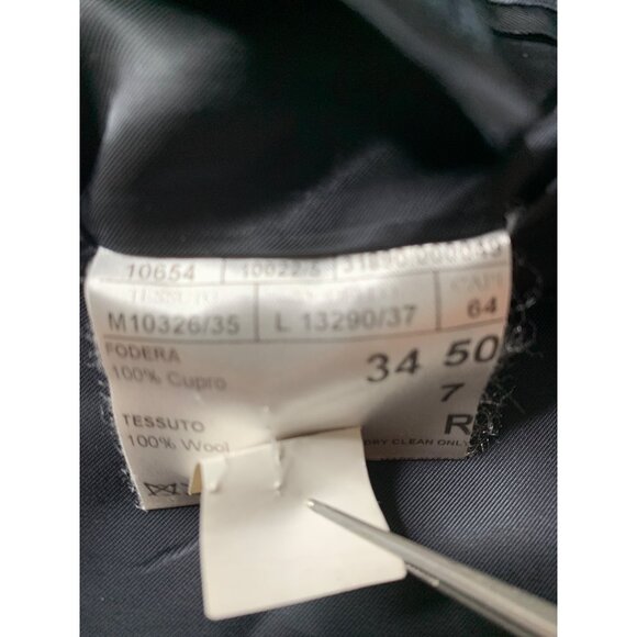 Canali Mens Navy Wool Suit 2-Piece Set 40R Italy L13290/37 Classic - Picture 10 of 16